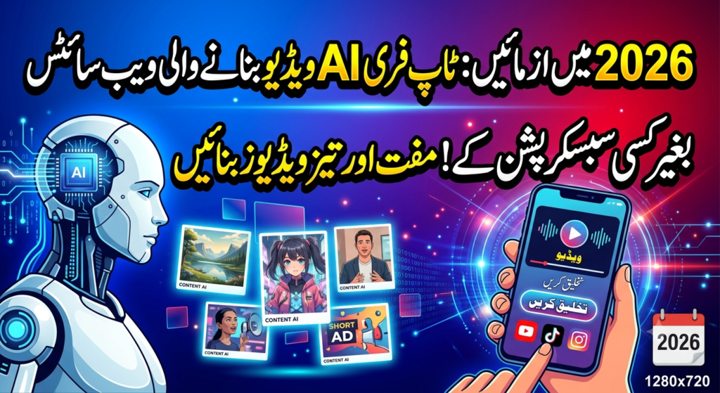 Free AI video generation websites for creating unlimited videos online